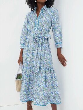 Floral Pink City Prints Dress